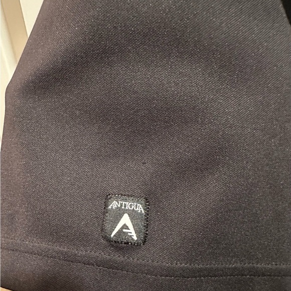 Men’s Antigua Black Polo Small Logo Left Chest Size 2XL - Picture 8 of 8